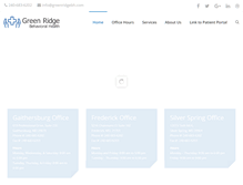 Tablet Screenshot of greenridgebh.com